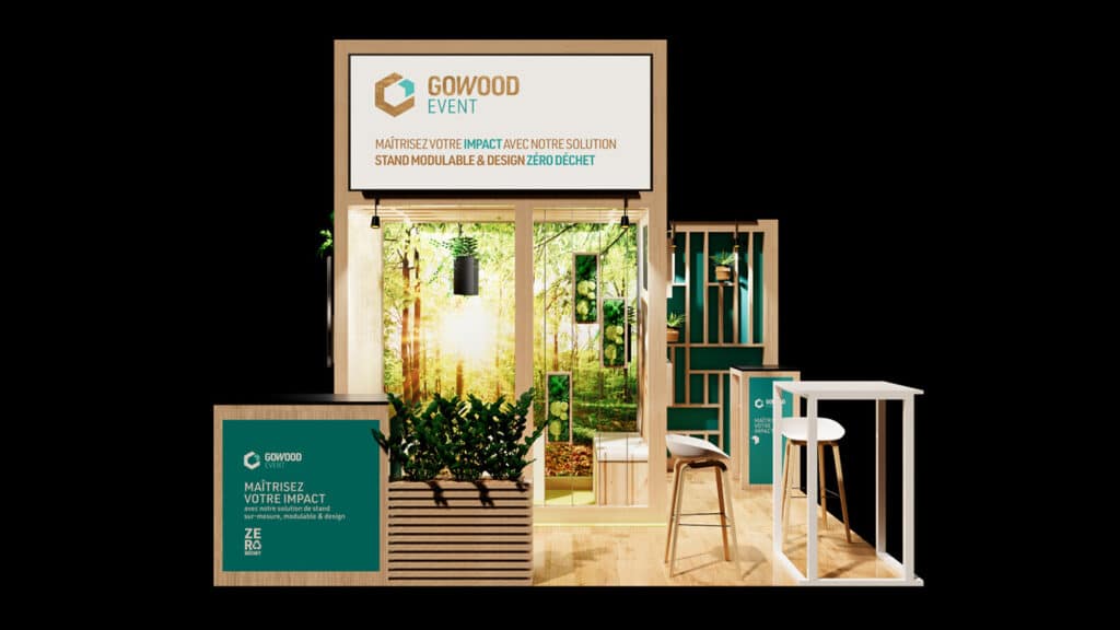stand événementiel modulable eco responsable en location