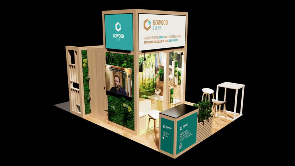 stand événementiel modulable eco responsable en location