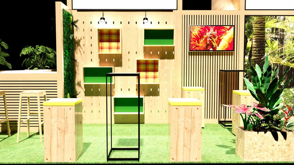 stand événementiel modulable eco responsable en location