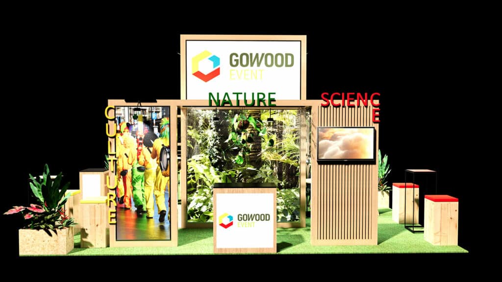 stand événementiel modulable eco responsable en location