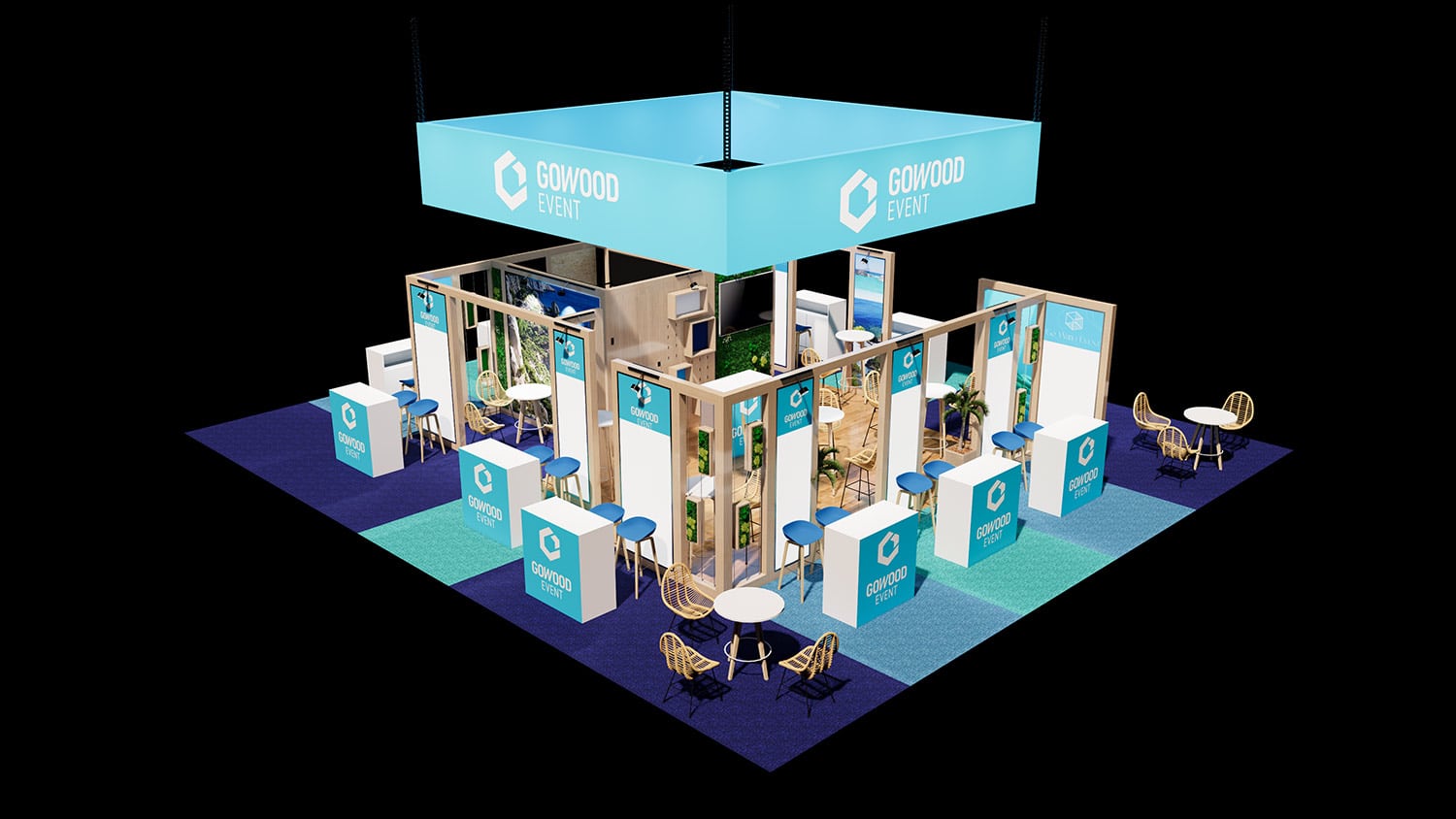 stand événementiel modulable eco responsable en location