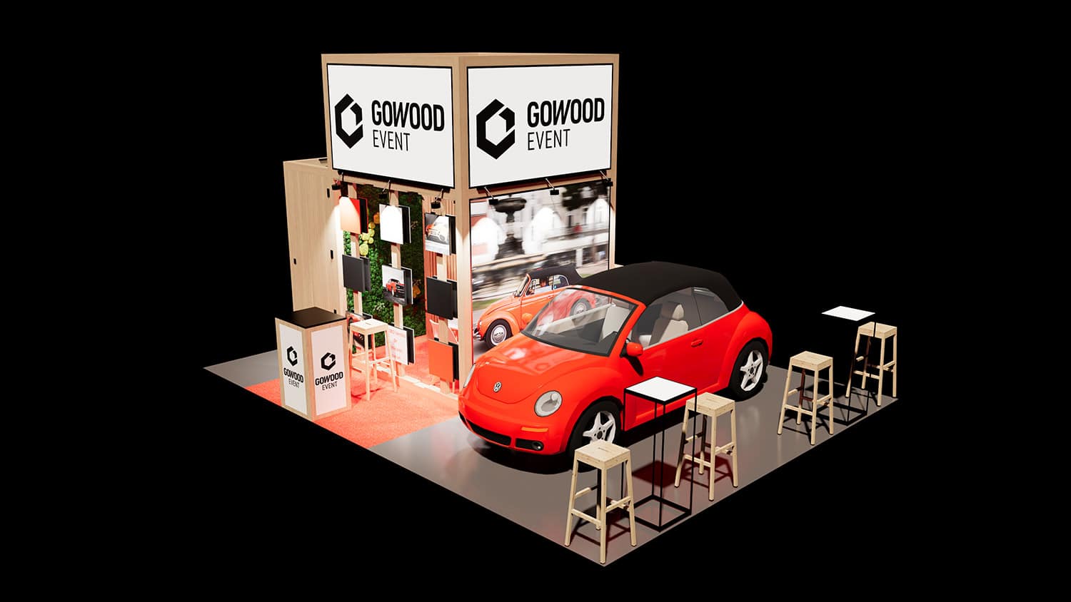 stand événementiel modulable eco responsable en location