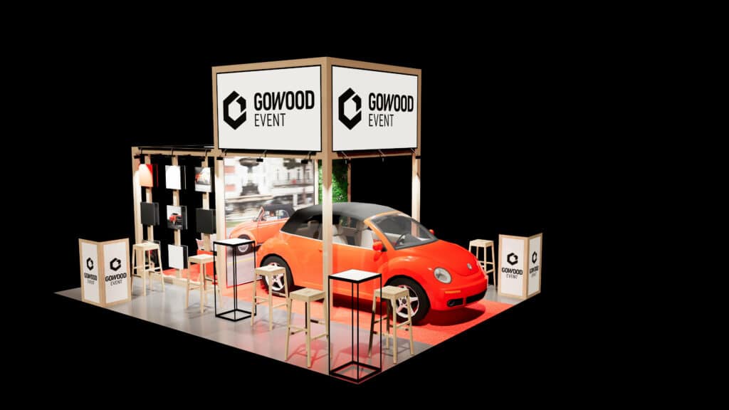 stand événementiel modulable eco responsable en location