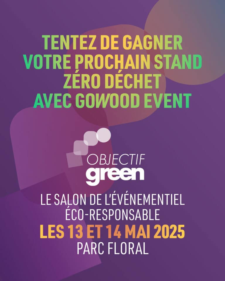objectif green 2025 gagner un stand zero déchet